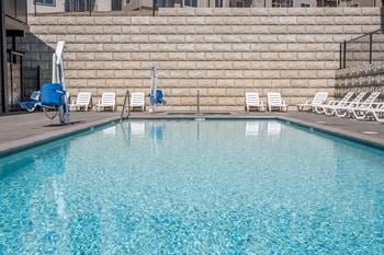 Seasonal pool and lounge
